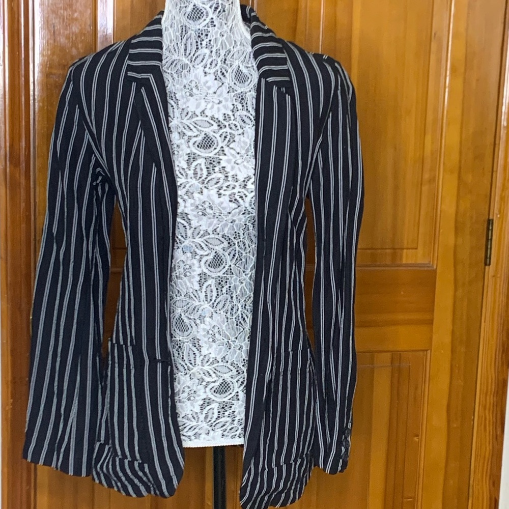 Stripped blazer